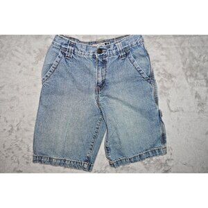 Old Navy Y2K Vintage Painter's Carpenter Jorts BOYS Denim Shorts Grunge SIZE 8